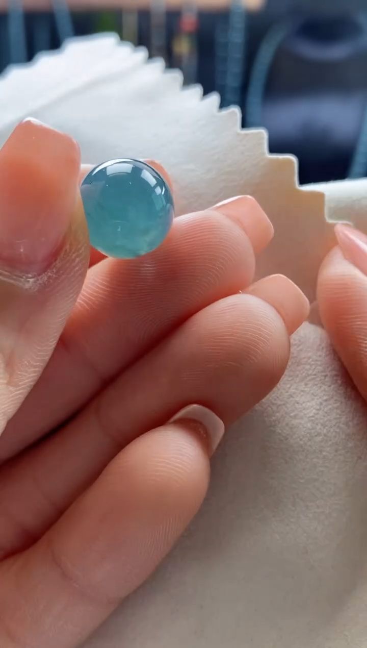 翡翠未镶嵌颈饰0717224379