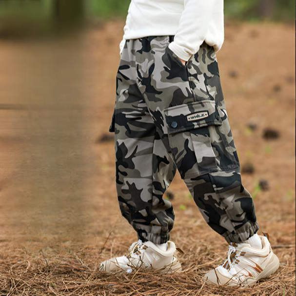 B5-124御儿童秋冬加绒休闲裤(YB11082)