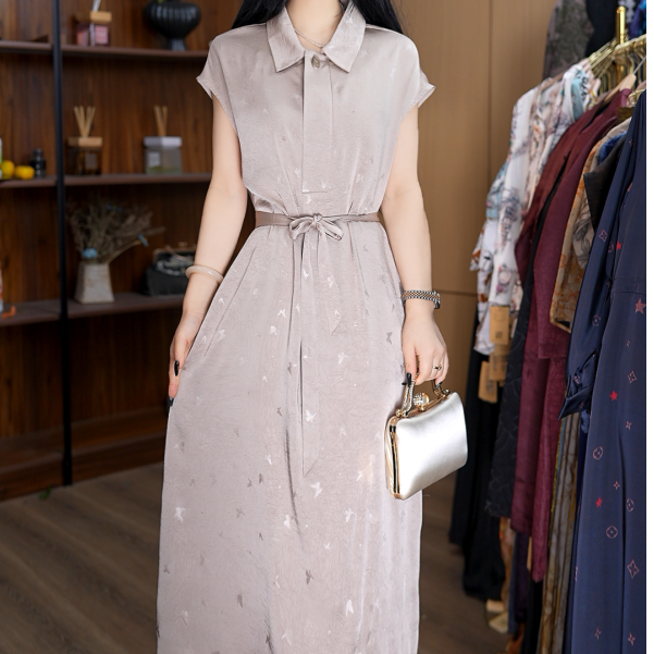 0069-32新款时尚洋气连衣裙