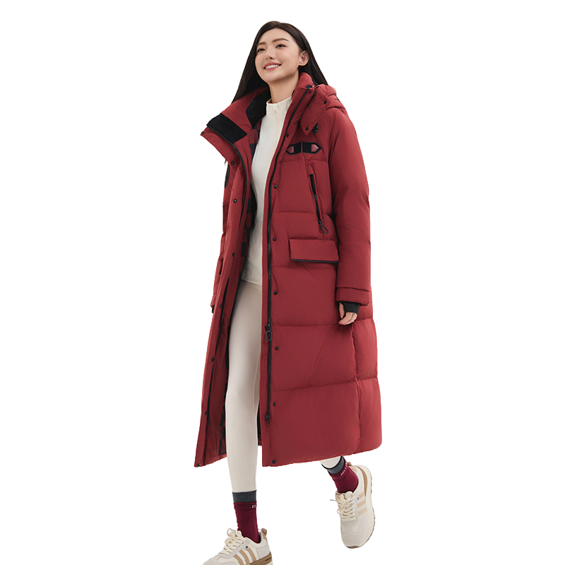 运动时尚户外时尚休闲长款加厚防风防水保暖冬季