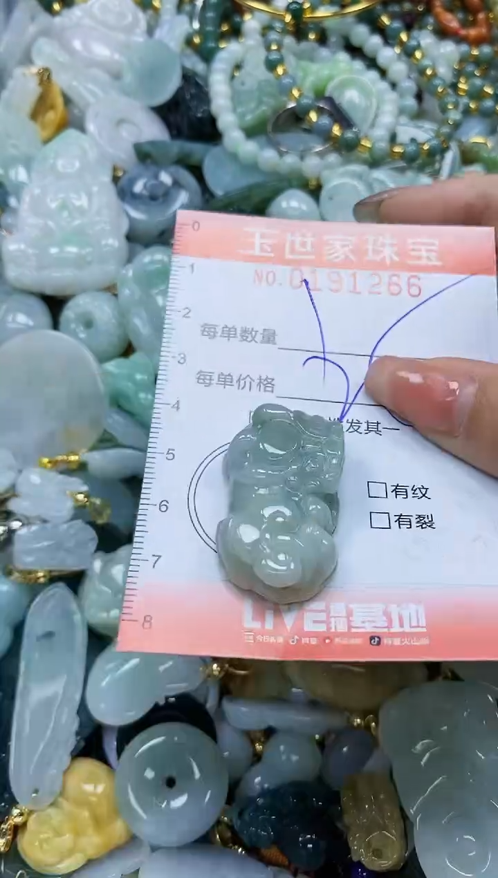 【闪购商品】翡翠颈饰未镶嵌闪购0191266