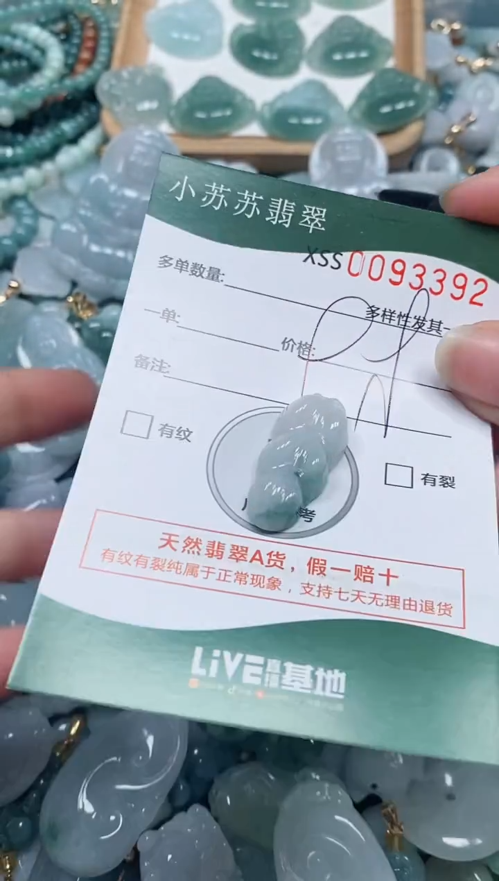 【闪购商品】翡翠颈饰未镶嵌闪购商品0093392