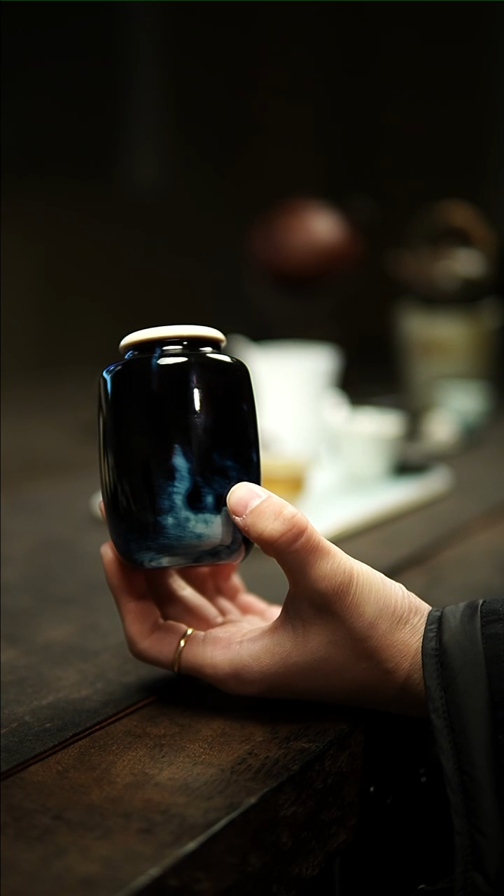 【闪购商品】玻心星空茶叶罐111111111
