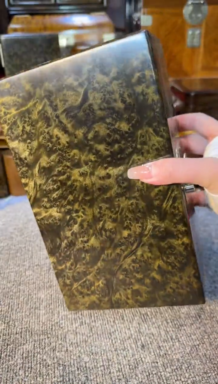 【闪购商品】乌木类成套家具阴沉木收纳盒