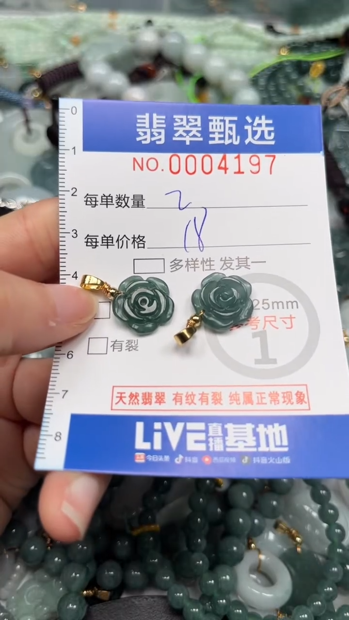 【闪购商品】翡翠颈饰未镶嵌00..4197