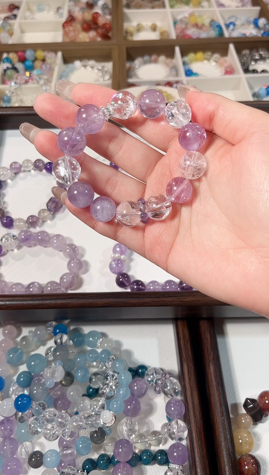 未镶嵌手链水晶1