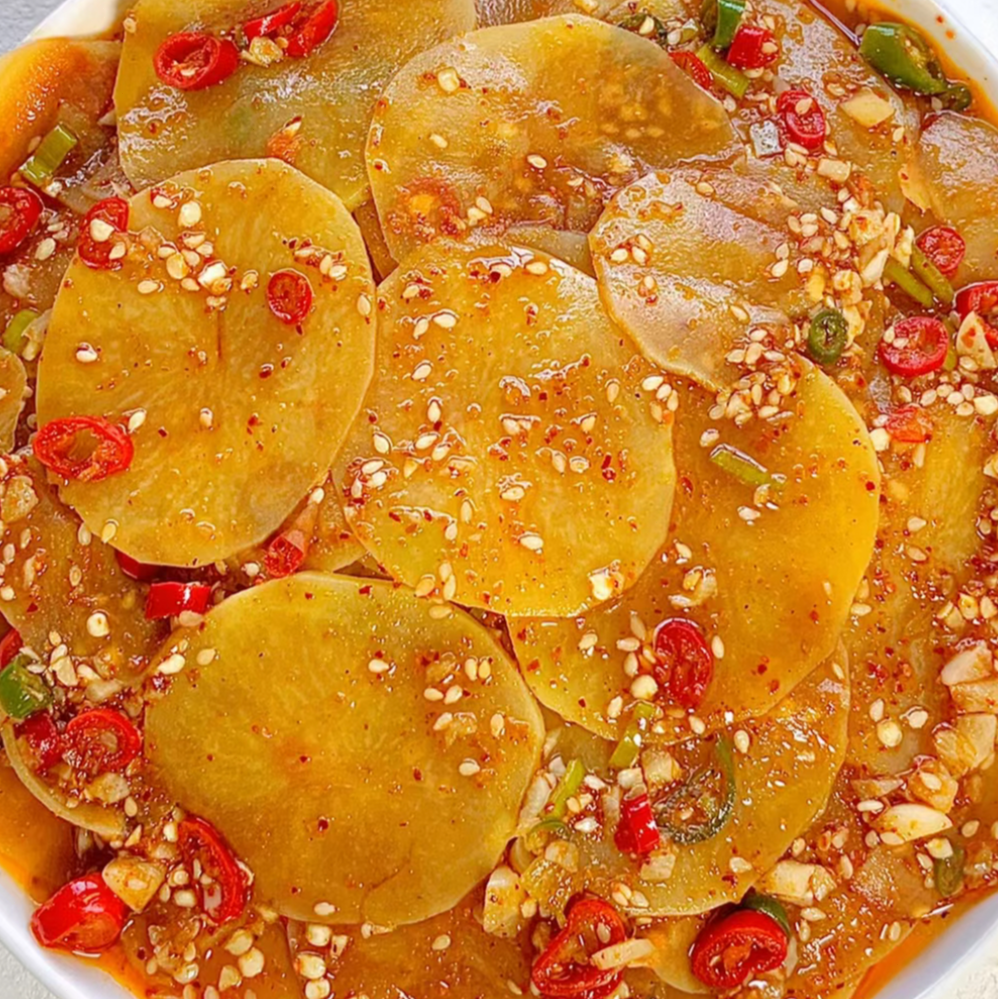 【捞汁小吃】捞汁土豆片