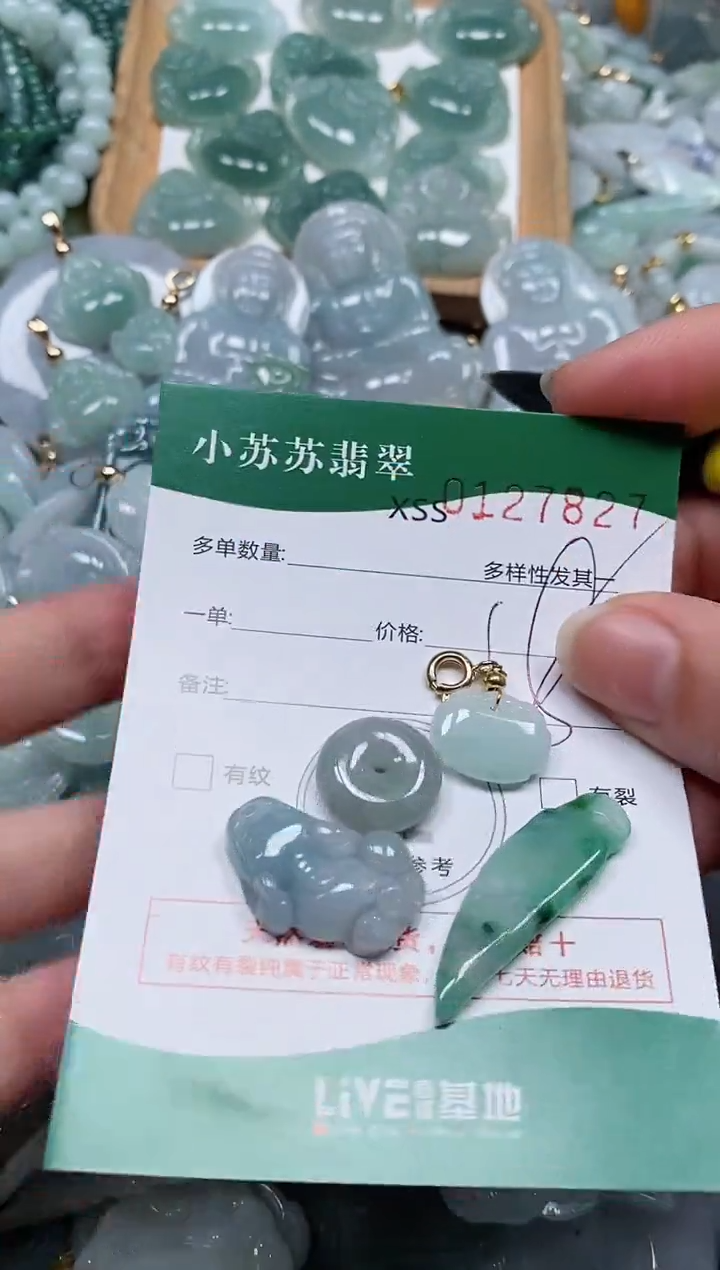 【闪购商品】翡翠颈饰未镶嵌闪购商品0127827