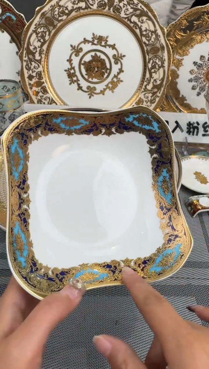 【闪购商品】瓷片沙拉碗2个福利款