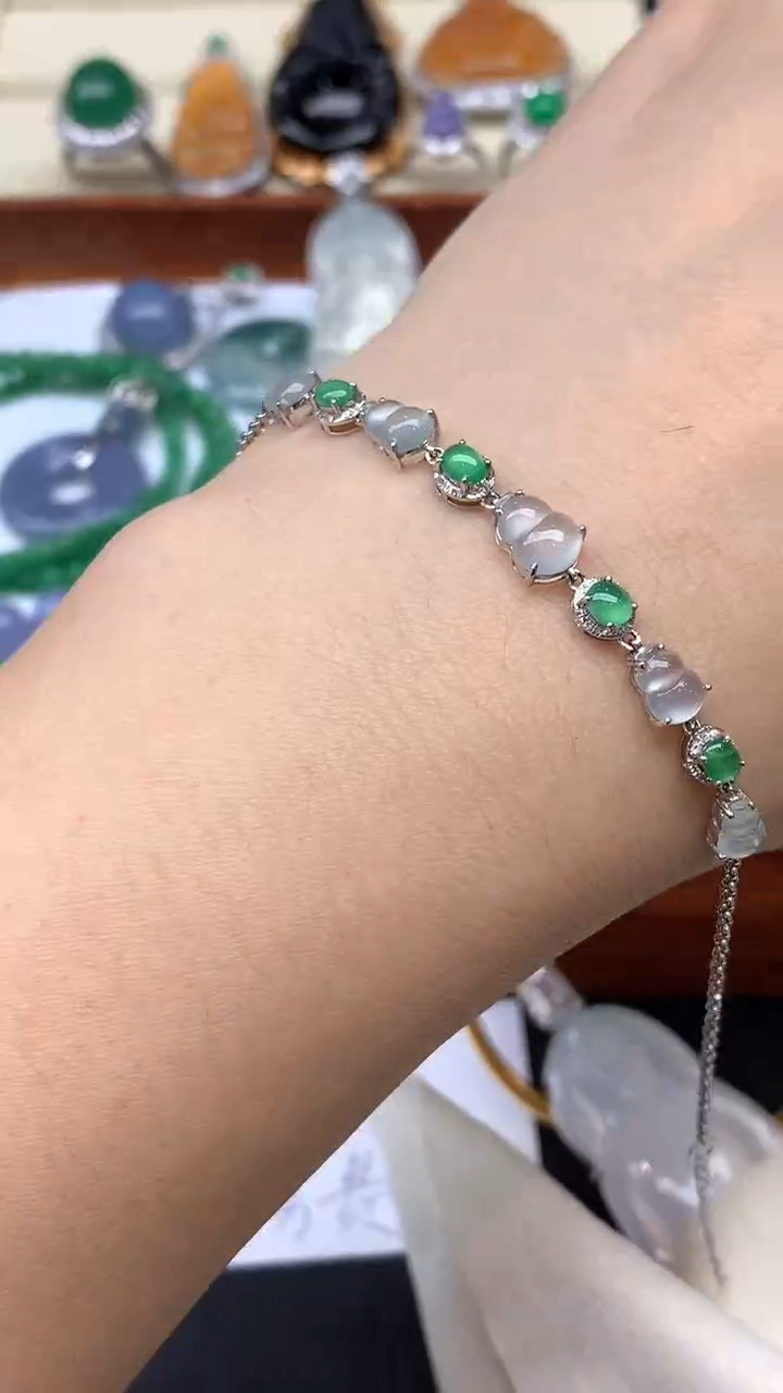 【闪购商品】翡翠颈饰未镶嵌214-天然翡翠