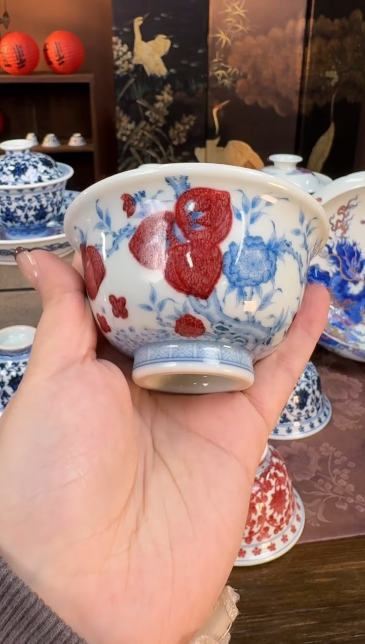 【闪购商品】杯屹朴堂桃子压手杯