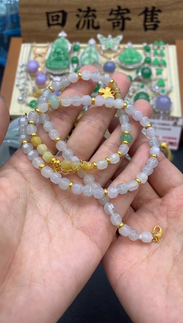 【闪购商品】翡翠颈饰未镶嵌392-中国好珍宝