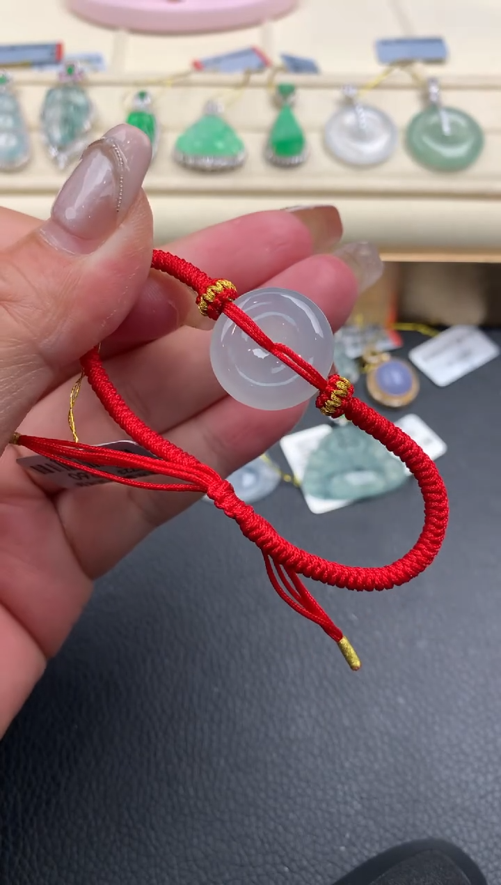 【闪购商品】翡翠手绳未镶嵌Q260