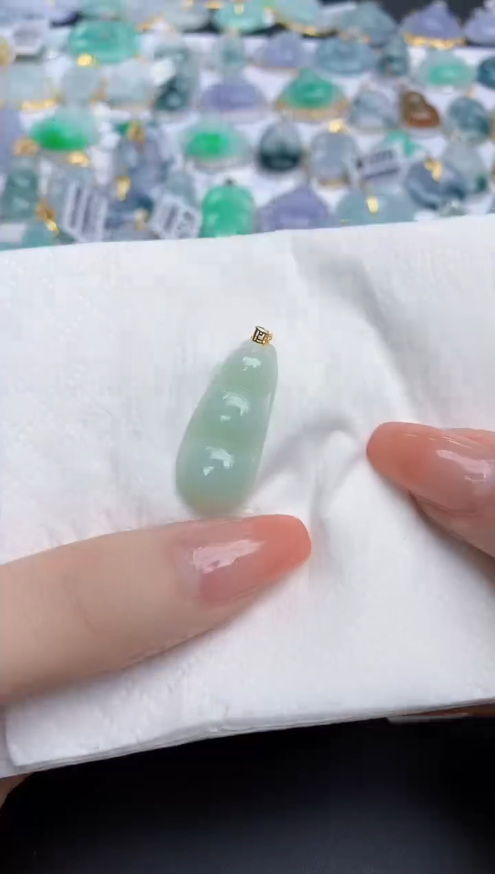 【闪购商品】翡翠颈饰未镶嵌天然缅甸翡翠A货