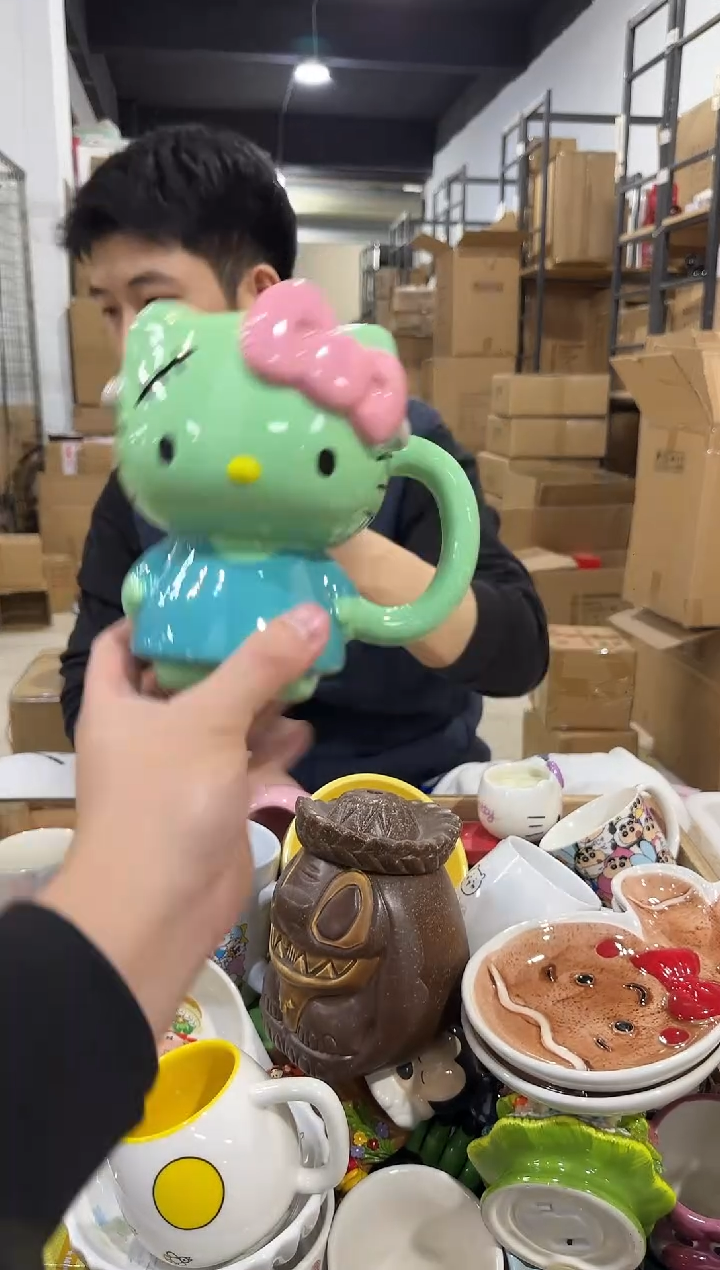 瓷片万圣节僵尸kt全身杯