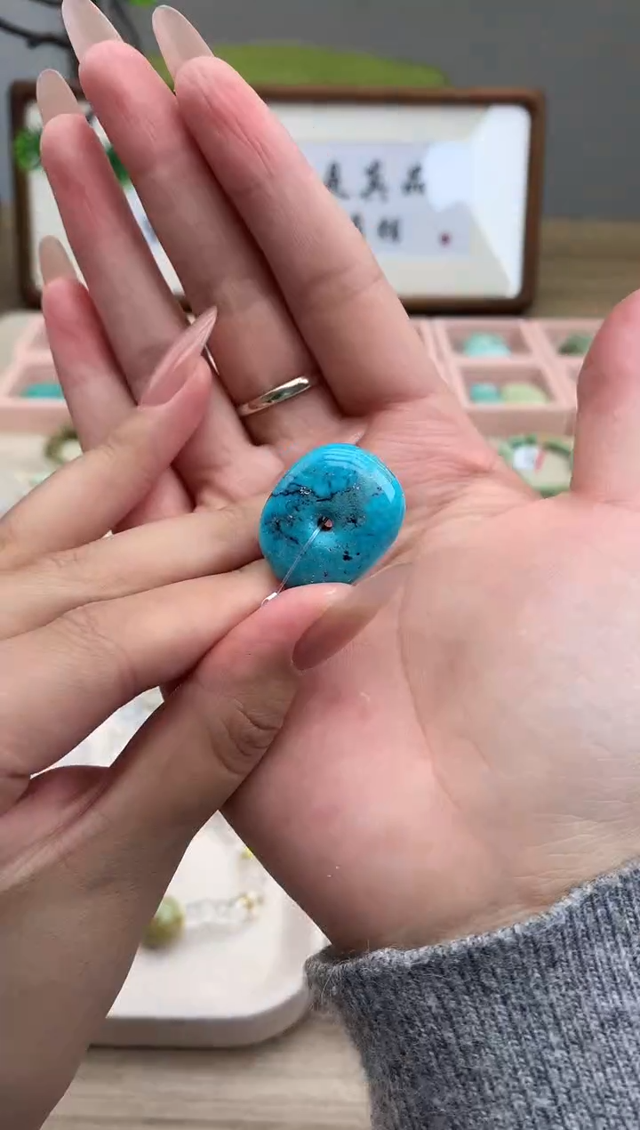 【闪购商品】绿松石单珠未镶嵌A27单珠