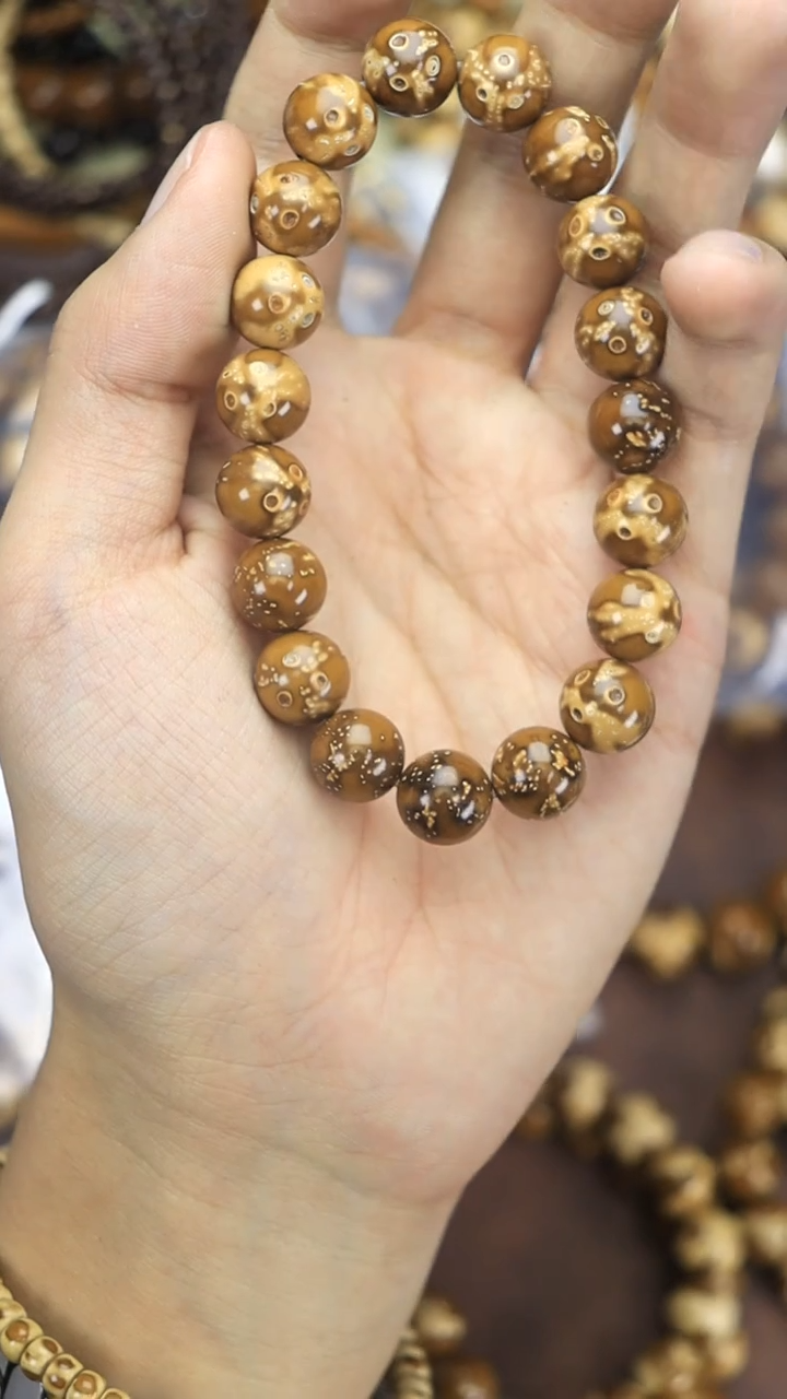 手串紫金鼠紫金鼠圆珠半实心11MM GP95