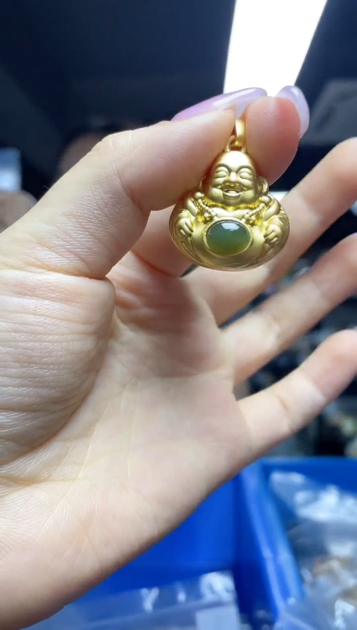 和田玉未镶嵌颈饰（多样性发一件）