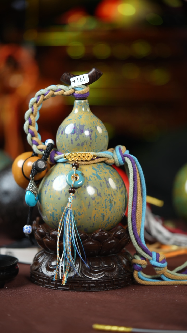 【闪购商品】161号300ml左右的非遗漆器酒葫芦