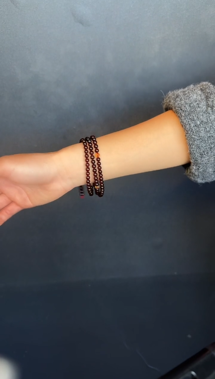 琥珀颈饰未镶嵌#36缅甸琥珀血珀108.5mm