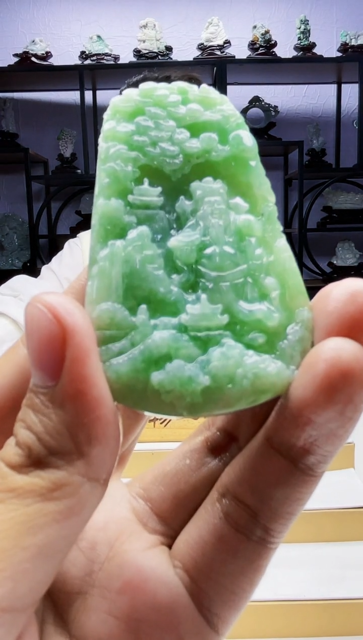 【闪购商品】定制翡翠未镶嵌毛货01310022