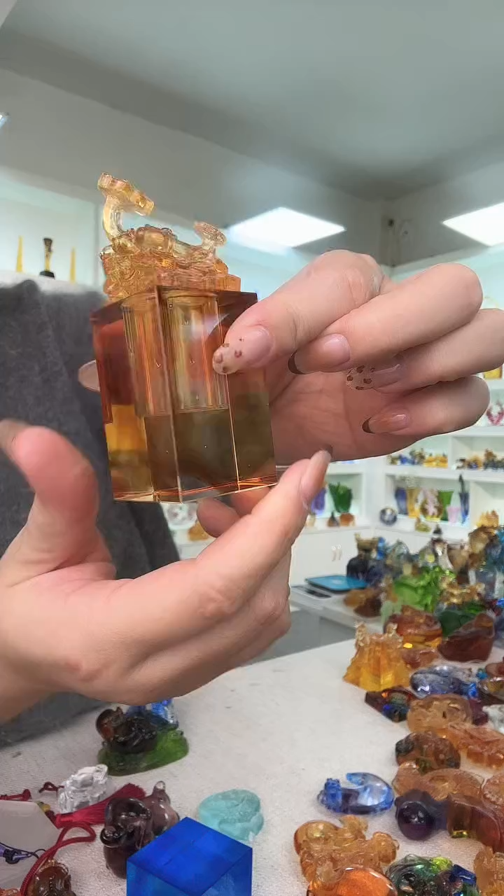 手工艺品琉璃如意印