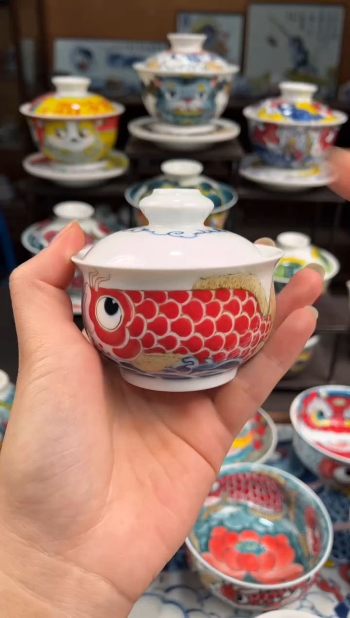 拙明院（微瑕价格）布袋盖碗