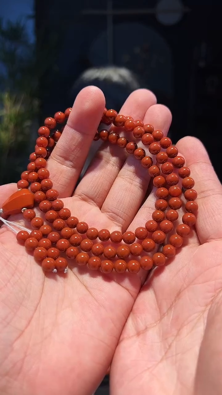 【闪购商品】南红玛瑙手串未镶嵌6大+朱红108
