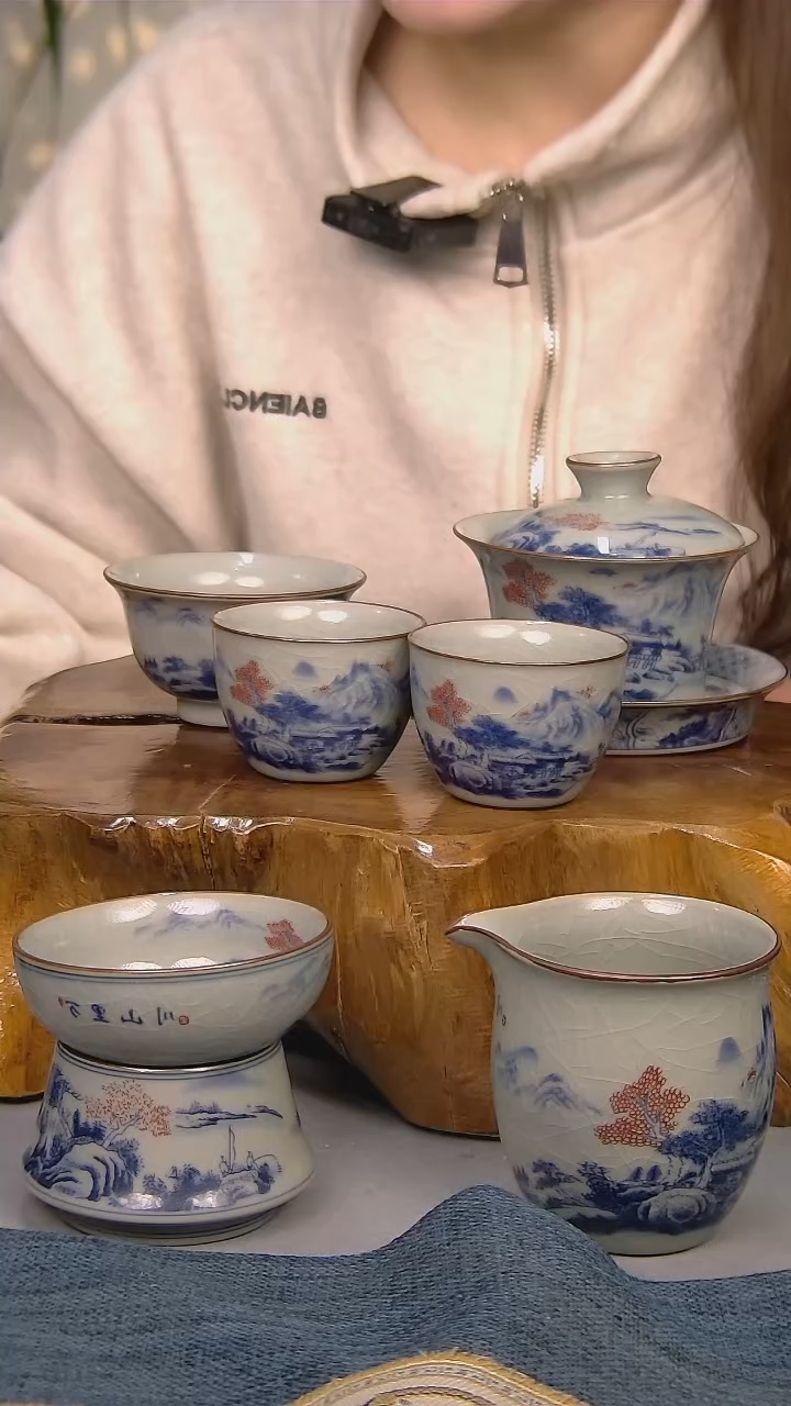 【闪购商品】简装家用款6件套 陶瓷家用茶具系列