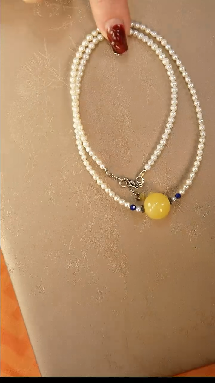 【闪购商品】琥珀颈饰未镶嵌颈饰