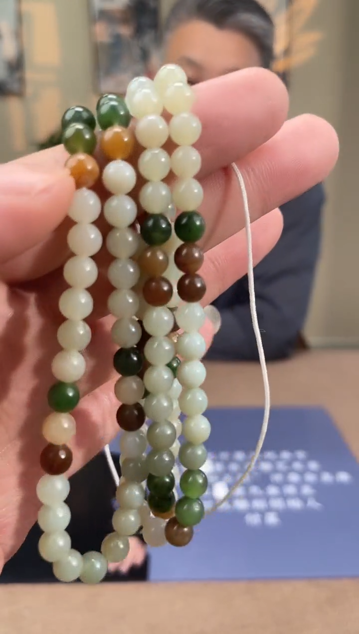 和田玉未镶嵌颈饰多样性拍一发一1530