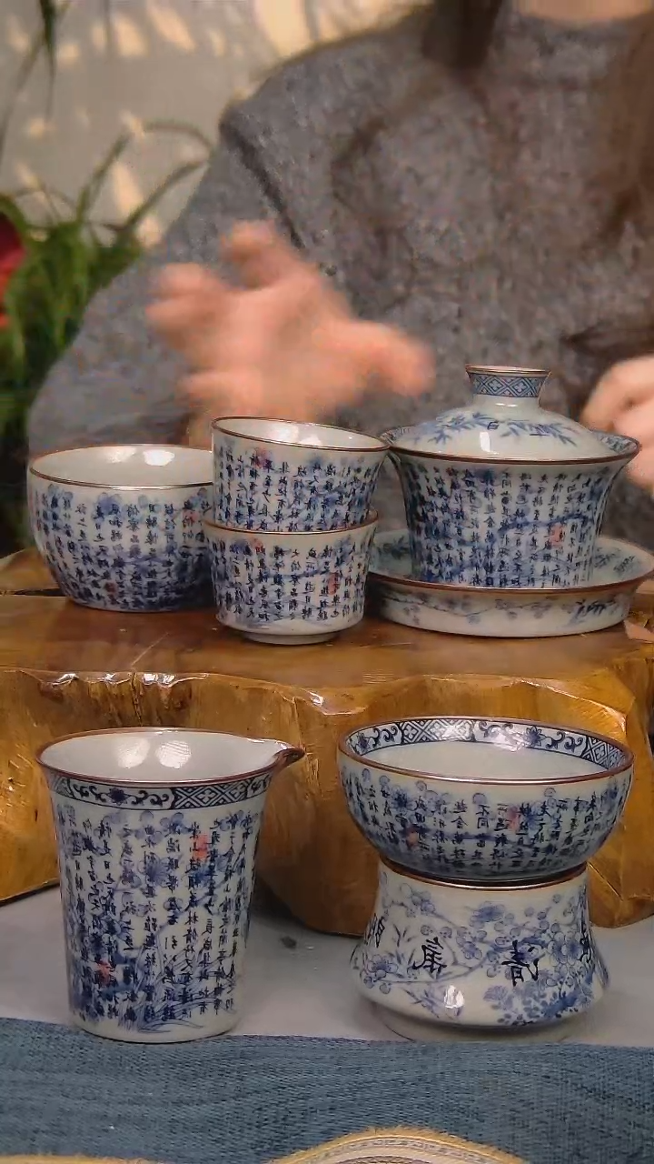 【闪购商品】简装家用款6件套 陶瓷家用茶具系列