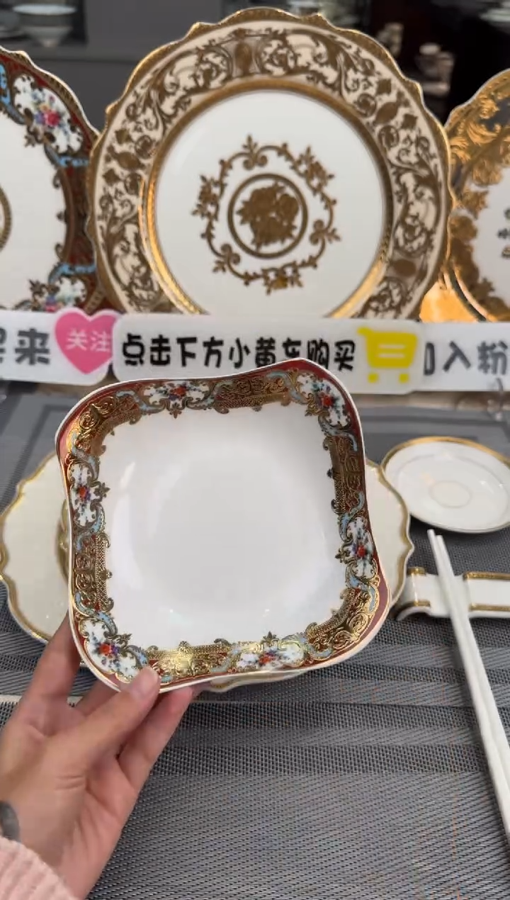 【闪购商品】瓷片6英寸沙拉碗福利款 2个