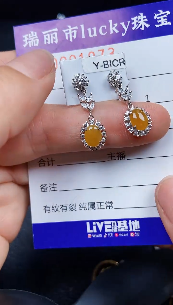 翡翠银S925镶嵌颈饰1975