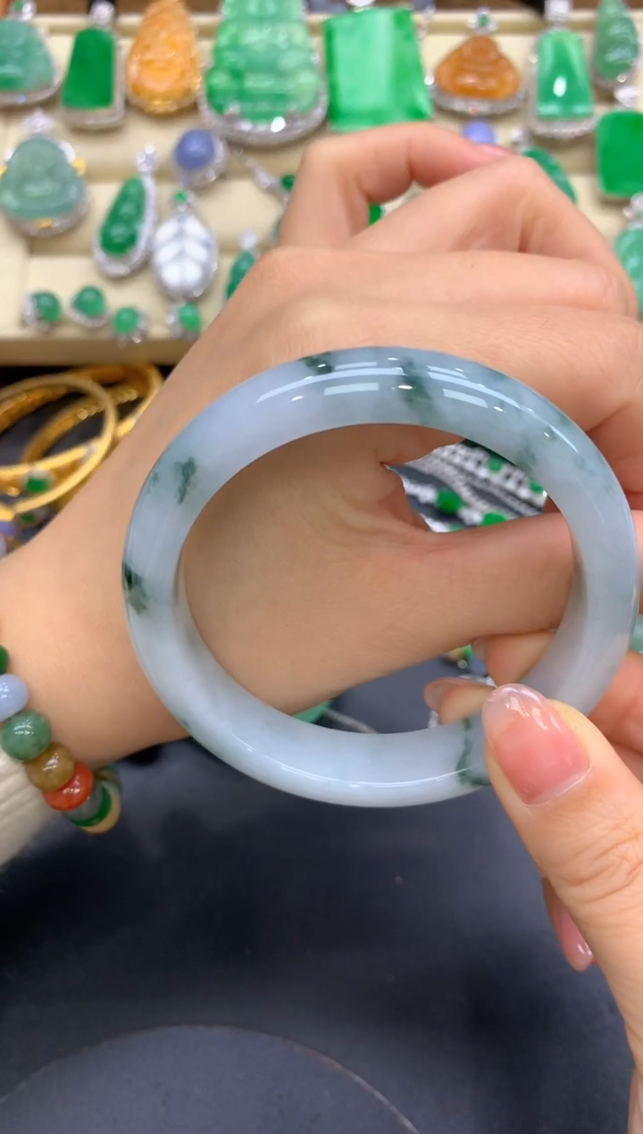 【闪购商品】翡翠手镯未镶嵌91-中国好珍宝