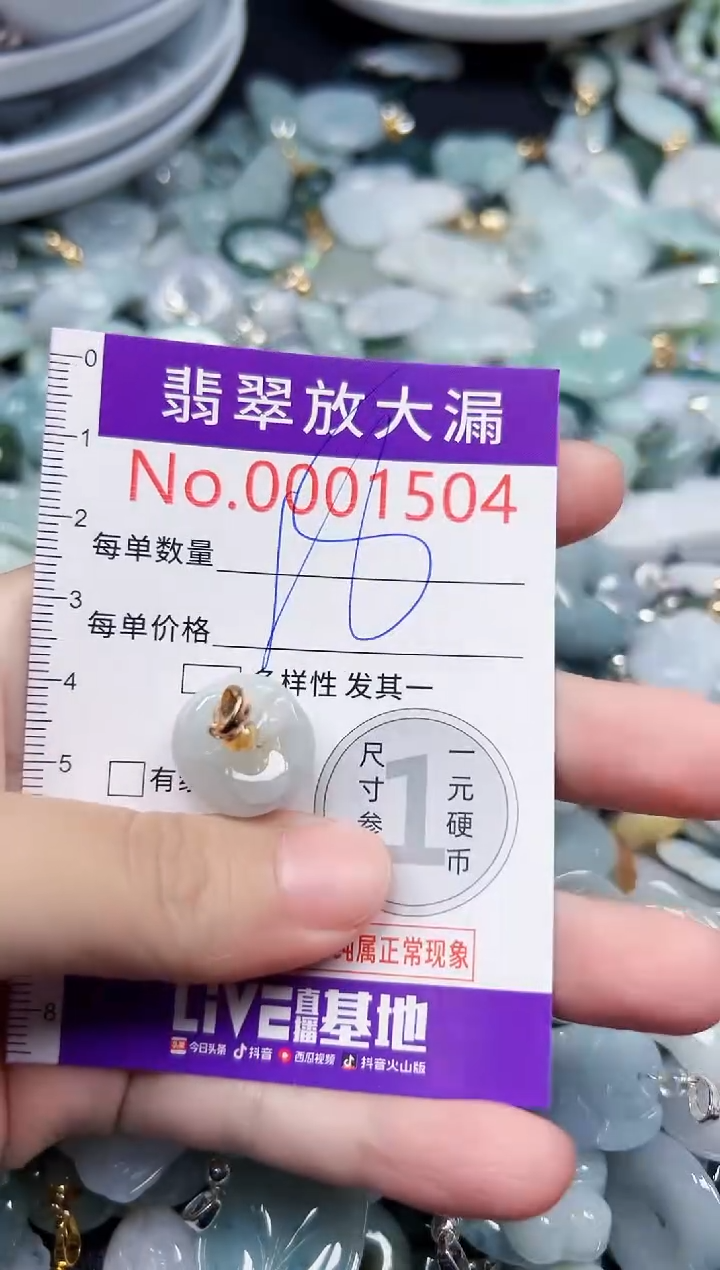 颈饰未镶嵌翡翠1504