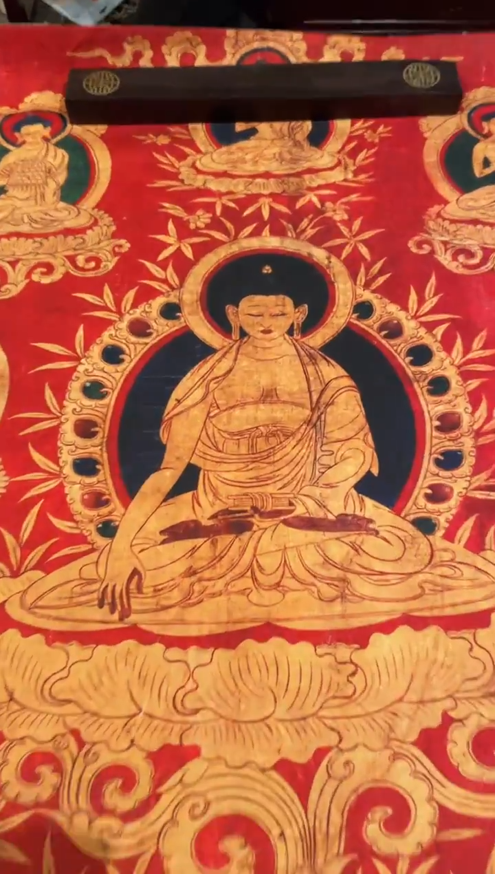 卷轴画手绘唐卡147