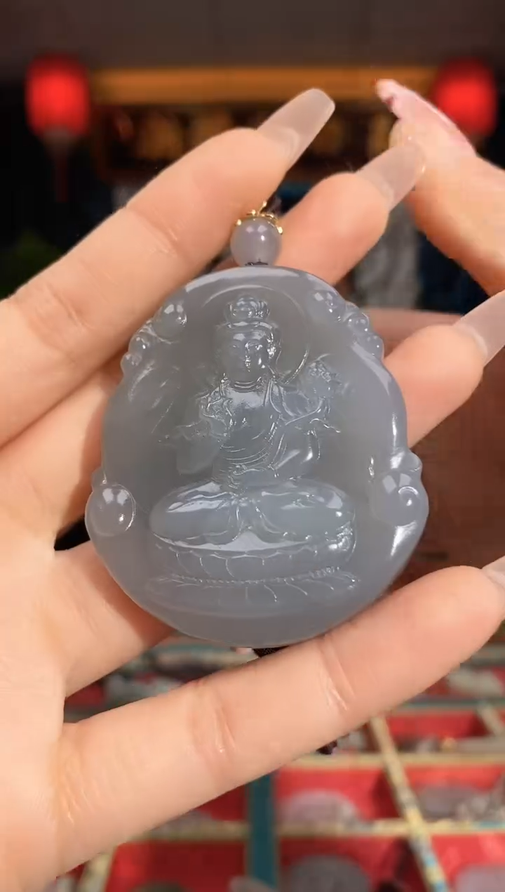 【闪购商品】和田玉颈饰未镶嵌大势至