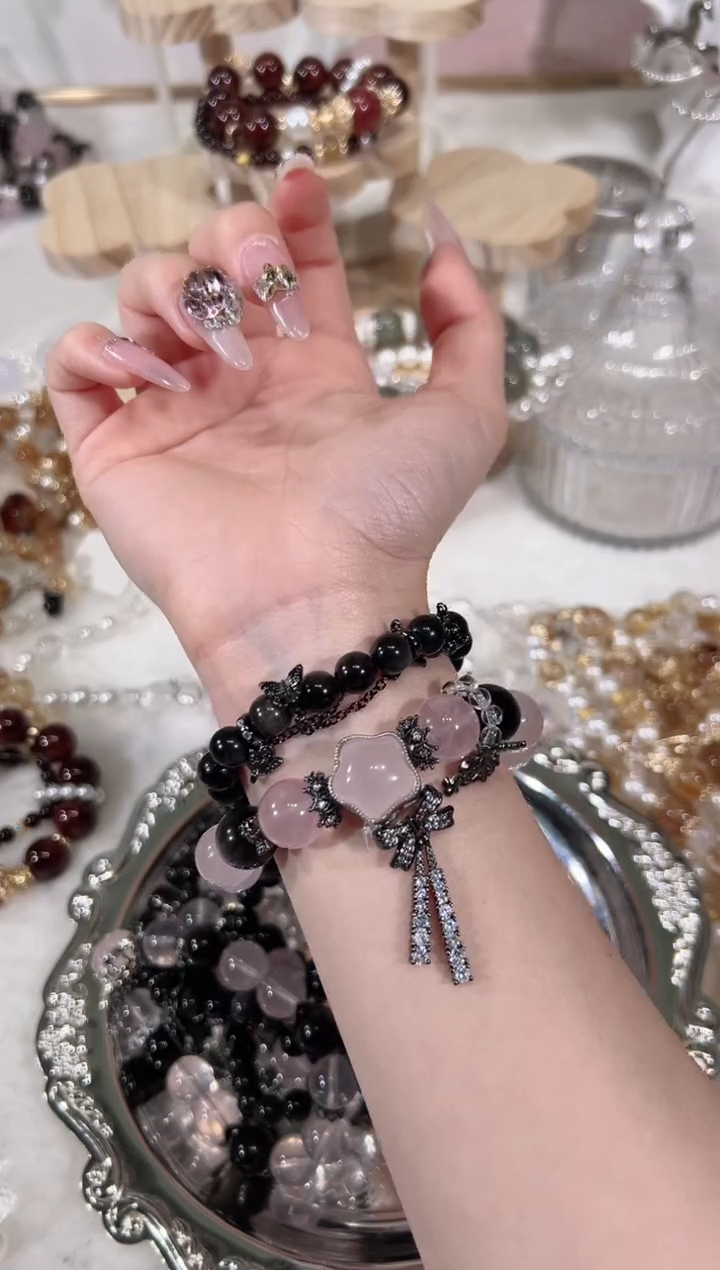 【闪购商品】水晶手链未镶嵌天然水晶默认微瑕 多样性发货发其一