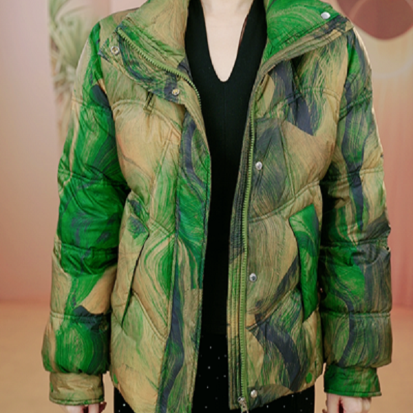 2025杭州原版正品保暖气质减龄修身羽绒服ZF-R057-XXLGDDD