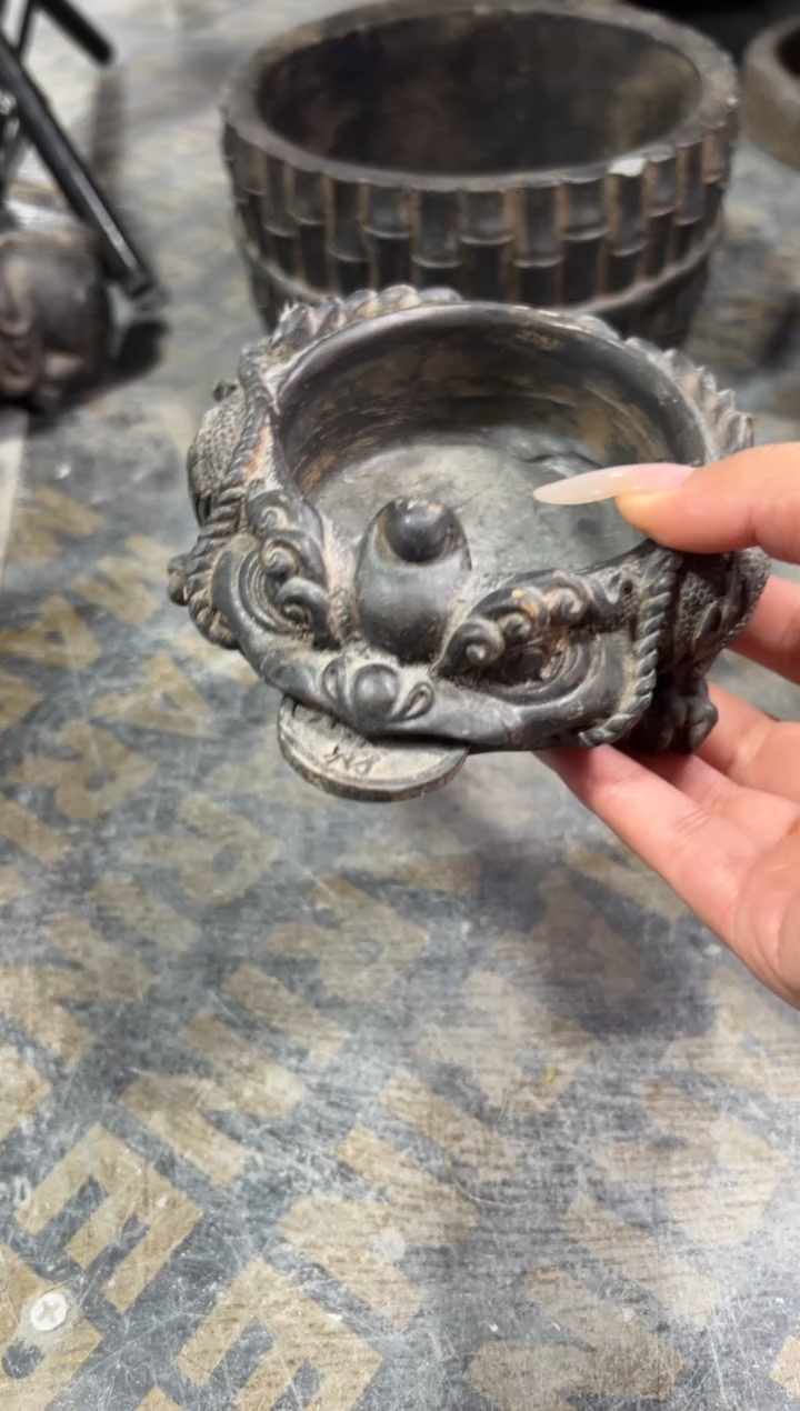 陶土【闪购商品】- 金蟾盆