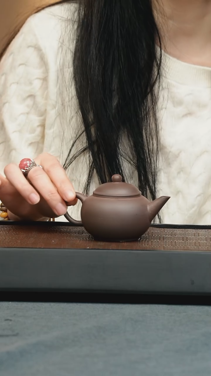【闪购商品】紫砂茶壶五堂  孟臣-水平