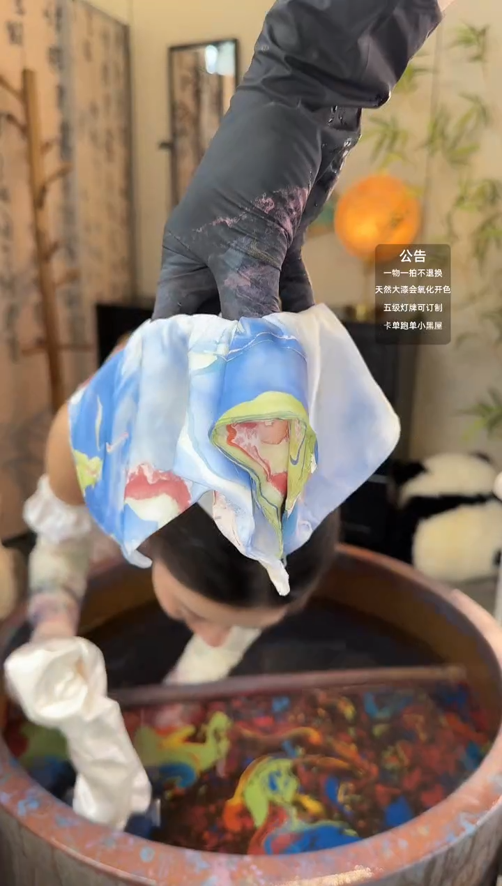 56 毕加索 方巾发圈