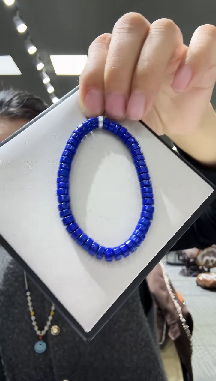 未镶嵌青金石手链优0013 约6mm