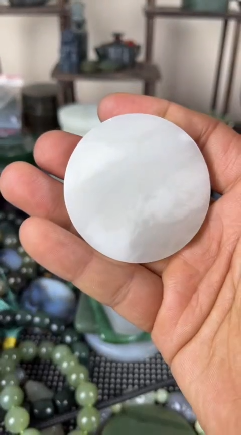 【闪购商品】和田玉珠宝半成品未镶嵌镯心