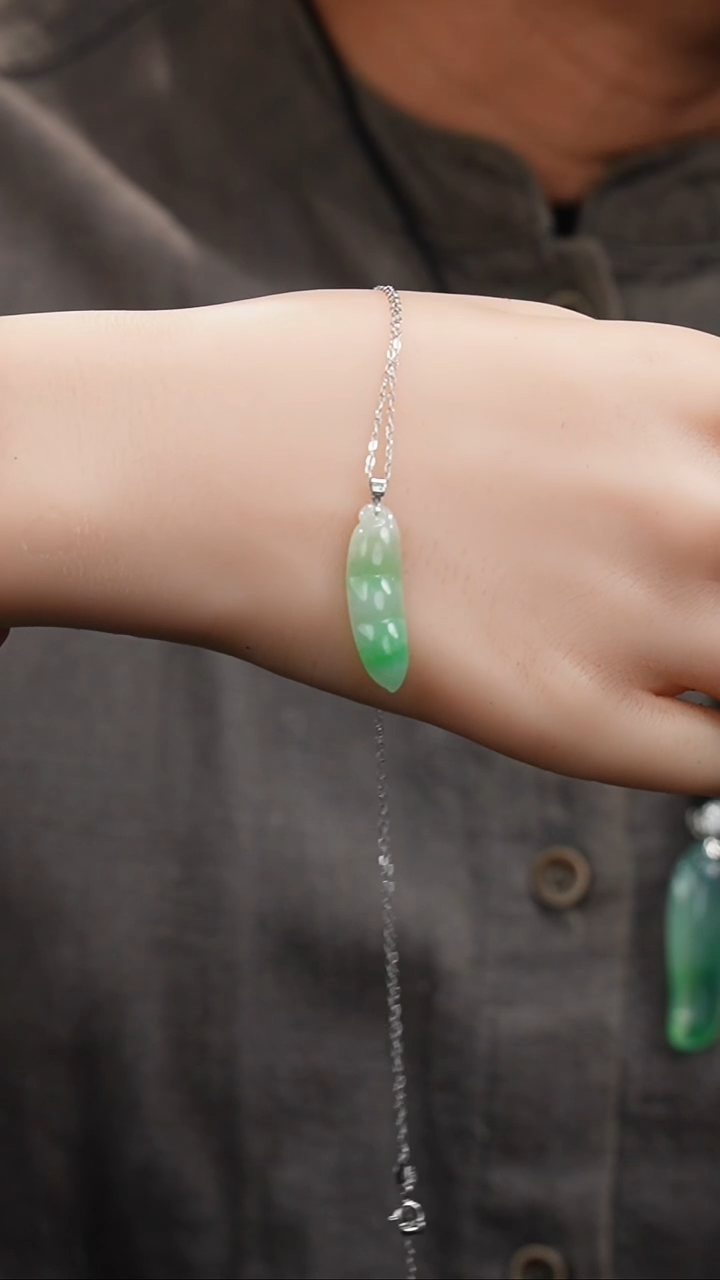 【闪购商品】翡翠颈饰18K金镶嵌116·