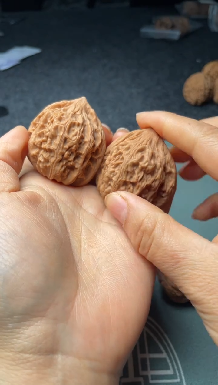 把件文玩核桃w339  鸡心  43尺