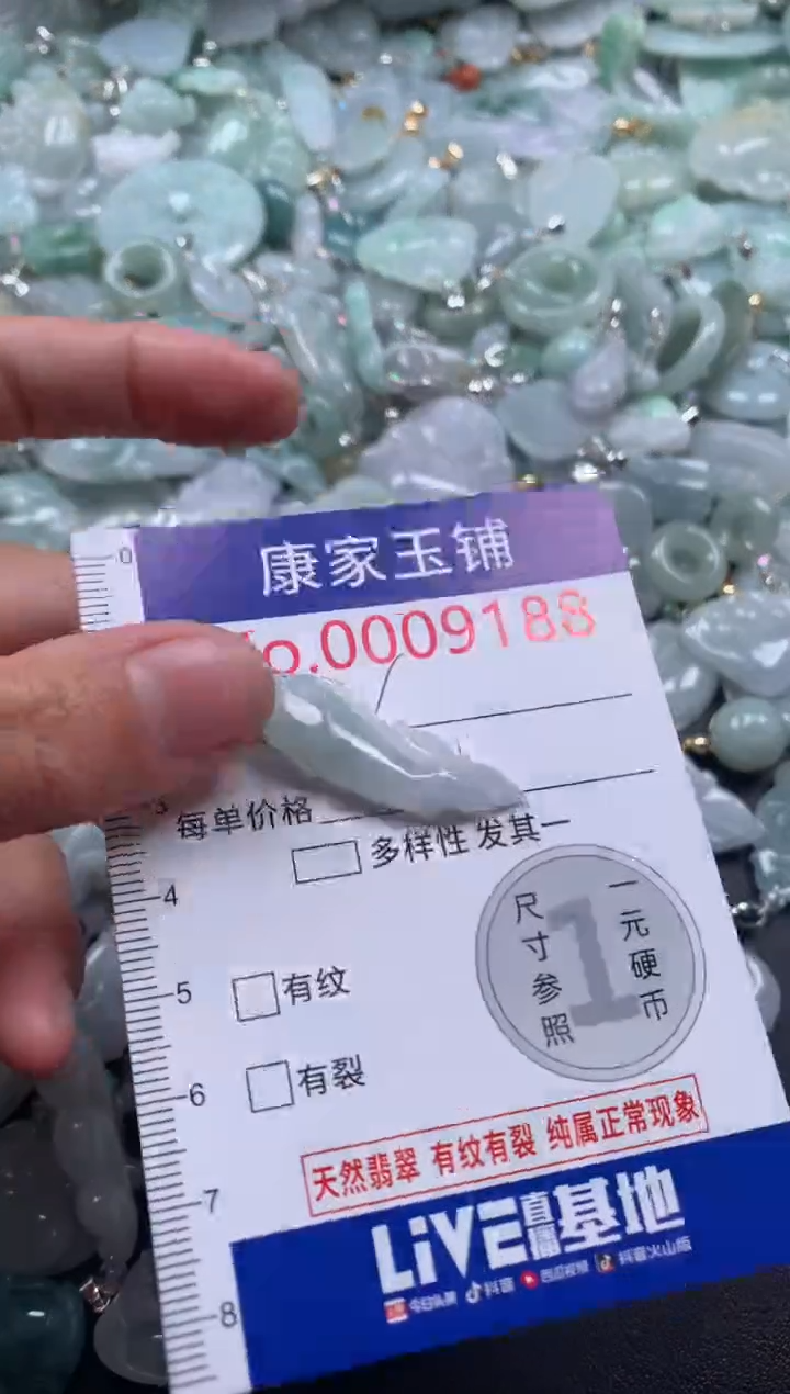 颈饰未镶嵌翡翠9188