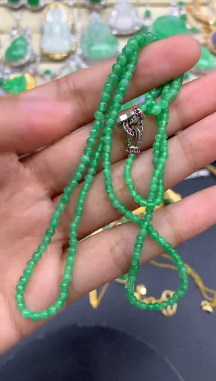 【闪购商品】翡翠颈饰未镶嵌489-中国好珍宝