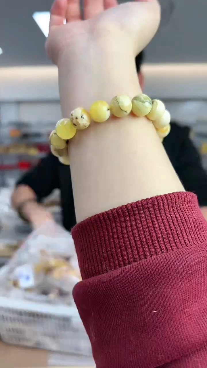 【闪购商品】琥珀手串未镶嵌奥利奥